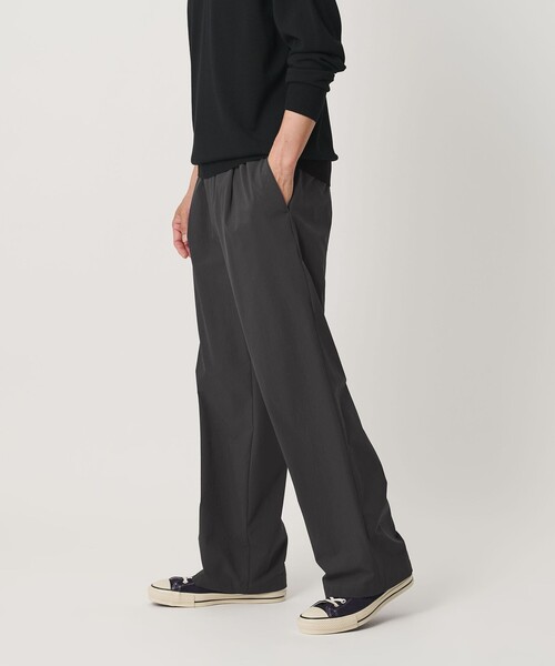 BEAUTY&YOUTH UNITED ARROWS(ビューティーアンドユースユナイテッドアローズ)の「360°MASTER 1プリーツ ストレート イージーパンツ NO.8 セットアップ対応 撥水 ストレッチ ウォッシャブル(その他パンツ・メンズ・ブラック/ダークブラウン/ダークグレー・M/S/XL/L)」の9枚目の写真