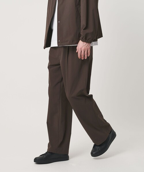 BEAUTY&YOUTH UNITED ARROWS(ビューティーアンドユースユナイテッドアローズ)の「360°MASTER 1プリーツ ストレート イージーパンツ NO.8 セットアップ対応 撥水 ストレッチ ウォッシャブル(その他パンツ・メンズ・ブラック/ダークブラウン/ダークグレー・M/S/XL/L)」の17枚目の写真