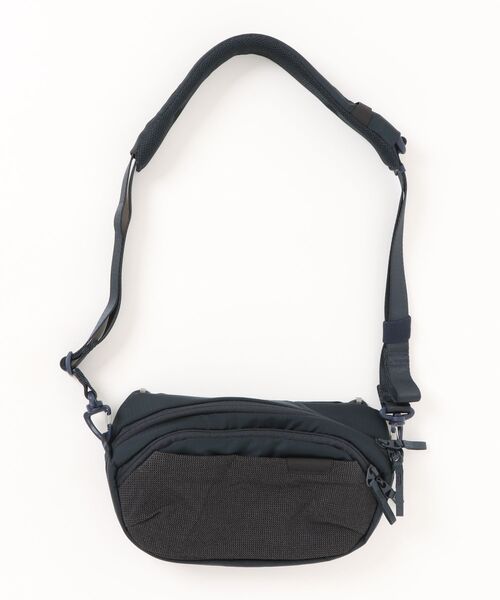 NAUGHTIAM(ノーティアム)の「【ABLE CARRY/エイブルキャリー】 Core Sling Ripstop コアスリング Ripstop ?idnight Blue(バックパック/リュック・メンズ・ブラック・FREE)」の1枚目の写真