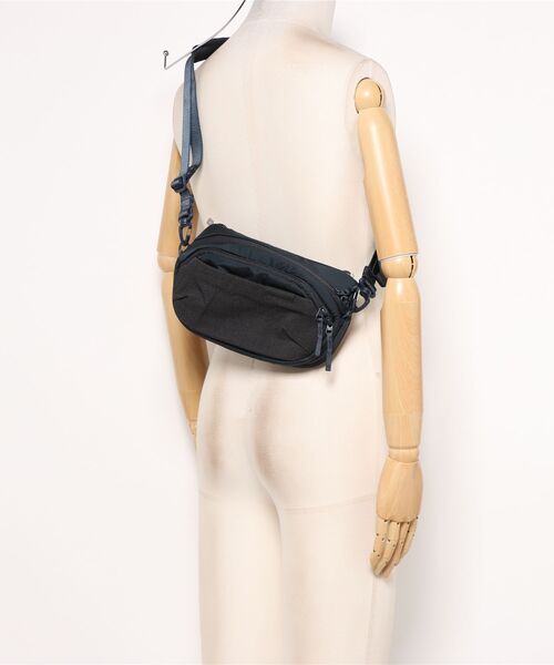 NAUGHTIAM(ノーティアム)の「【ABLE CARRY/エイブルキャリー】 Core Sling Ripstop コアスリング Ripstop ?idnight Blue(バックパック/リュック・メンズ・ブラック・FREE)」の5枚目の写真