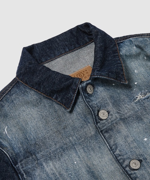 MM6 Maison Margiela(エムエムシックス メゾン マルジェラ)の「SPORTSJACKET(デニムジャケット・レディース・その他1・38/36)」の5枚目の写真