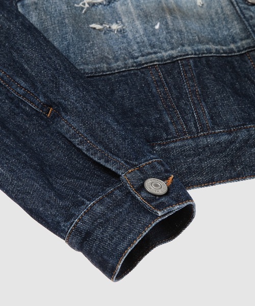 MM6 Maison Margiela(エムエムシックス メゾン マルジェラ)の「SPORTSJACKET(デニムジャケット・レディース・その他1・38/36)」の8枚目の写真
