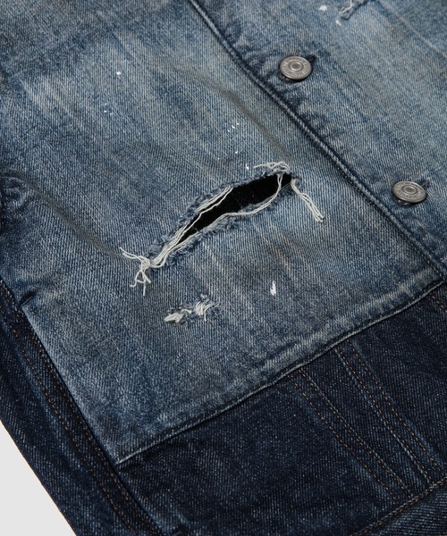 MM6 Maison Margiela(エムエムシックス メゾン マルジェラ)の「SPORTSJACKET(デニムジャケット・レディース・その他1・38/36)」の7枚目の写真