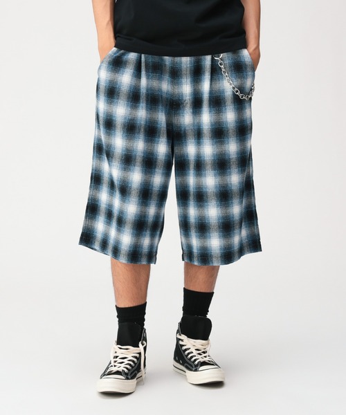 BEAMS（ビームス）の「チェック ショーツ（その他パンツ・メンズ・ブルー/ブラック・S/M/L/XL）」の5枚目の写真