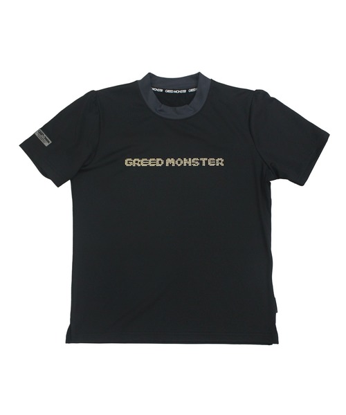 GREED MONSTER(グリードモンスター)の「GREED MONSTER ドットモンスター半袖モックネック(Tシャツ/カットソー・レディース・ピンク/ブラック・SMALL/LARGE/MEDIUM)」の9枚目の写真