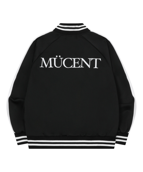 MUCENT(ムセント)の「プリマセットアップダブルパッチトラックジャケット(ナイロンジャケット・レディース・ブラック・FREE)」の3枚目の写真