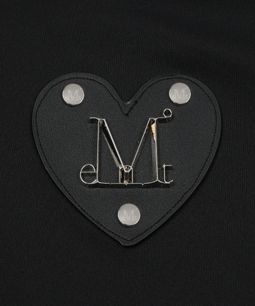 MUCENT(ムセント)の「プリマセットアップダブルパッチトラックジャケット(ナイロンジャケット・レディース・ブラック・FREE)」の5枚目の写真