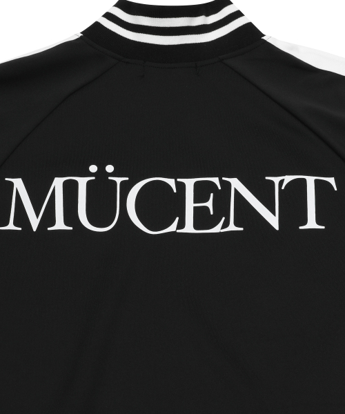 MUCENT(ムセント)の「プリマセットアップダブルパッチトラックジャケット(ナイロンジャケット・レディース・ブラック・FREE)」の6枚目の写真