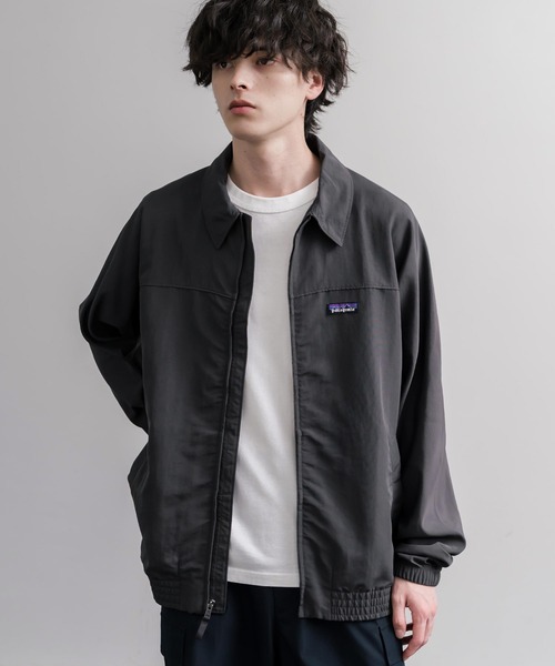 patagonia(パタゴニア)の「Patagonia パタゴニア M'S ISTHMUS UNLINED JKT イスマス アンラインド ジャケット/ウインドブレーカー/ブルゾン(ブルゾン・メンズ・カーキ/ブラック・M/S/L/XL)」の1枚目の写真