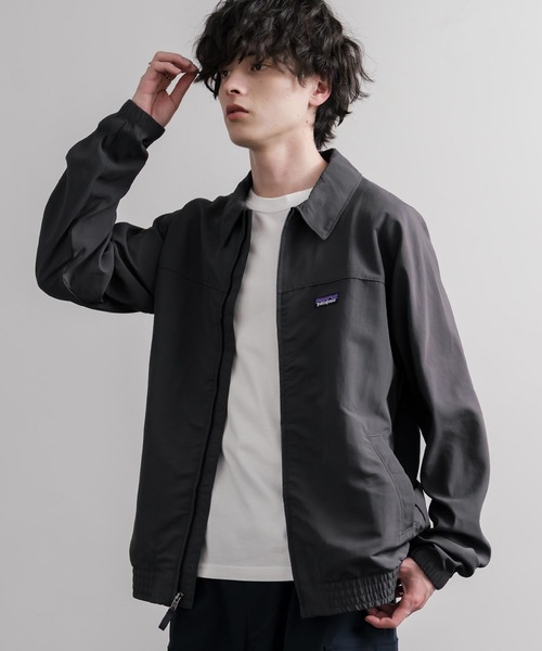 patagonia(パタゴニア)の「Patagonia パタゴニア M'S ISTHMUS UNLINED JKT イスマス アンラインド ジャケット/ウインドブレーカー/ブルゾン(ブルゾン・メンズ・カーキ/ブラック・M/S/L/XL)」の4枚目の写真
