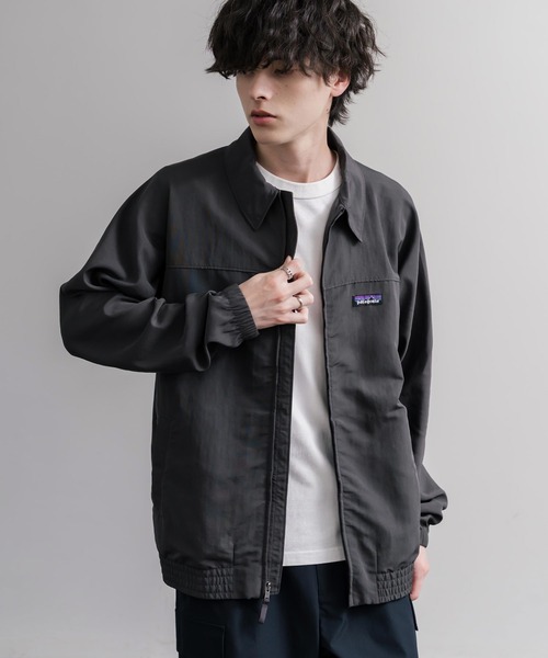 patagonia(パタゴニア)の「Patagonia パタゴニア M'S ISTHMUS UNLINED JKT イスマス アンラインド ジャケット/ウインドブレーカー/ブルゾン(ブルゾン・メンズ・カーキ/ブラック・M/S/L/XL)」の5枚目の写真