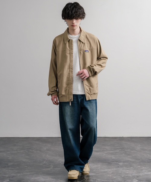 patagonia(パタゴニア)の「Patagonia パタゴニア M'S ISTHMUS UNLINED JKT イスマス アンラインド ジャケット/ウインドブレーカー/ブルゾン(ブルゾン・メンズ・カーキ/ブラック・M/S/L/XL)」の10枚目の写真