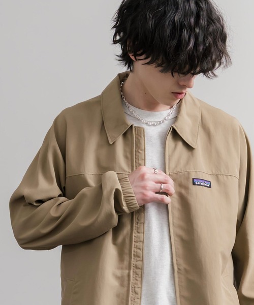 patagonia(パタゴニア)の「Patagonia パタゴニア M'S ISTHMUS UNLINED JKT イスマス アンラインド ジャケット/ウインドブレーカー/ブルゾン(ブルゾン・メンズ・カーキ/ブラック・M/S/L/XL)」の12枚目の写真