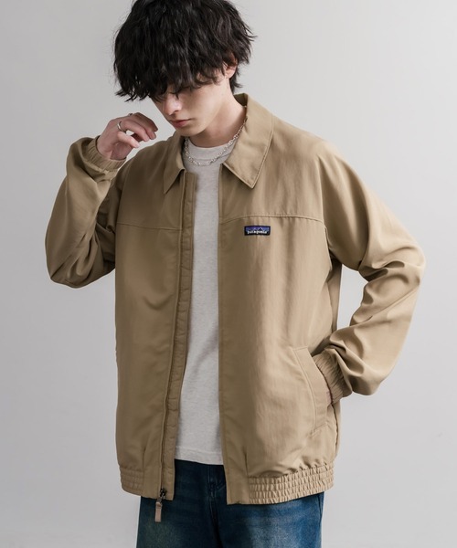 patagonia(パタゴニア)の「Patagonia パタゴニア M'S ISTHMUS UNLINED JKT イスマス アンラインド ジャケット/ウインドブレーカー/ブルゾン(ブルゾン・メンズ・カーキ/ブラック・M/S/L/XL)」の13枚目の写真
