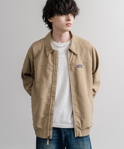 patagonia(パタゴニア)の「Patagonia パタゴニア M'S ISTHMUS UNLINED JKT イスマス アンラインド ジャケット/ウインドブレーカー/ブルゾン(ブルゾン・メンズ・カーキ/ブラック・M/S/L/XL)」の14枚目の写真