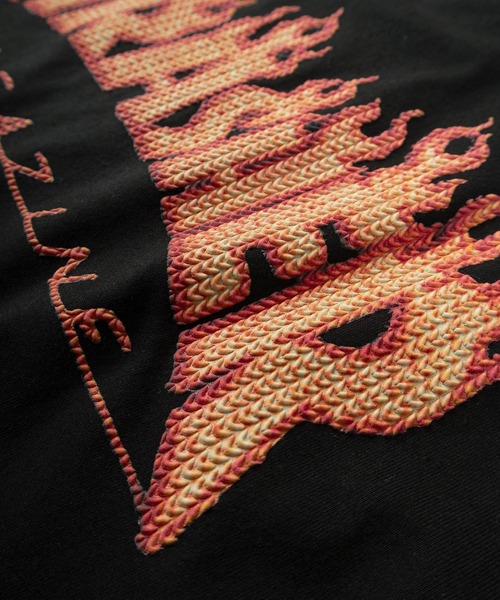 THRASHER(スラッシャー)の「【70】【THRASHER/スラッシャー】3Dファブリックロゴ ワンポイント刺繍 バックプリント クルーネックTシャツ/ショート丈有り(Tシャツ/カットソー・メンズ・ブラック系/ブラック/ホワイト系/ホワイト・XL/L/M/FREE)」の18枚目の写真