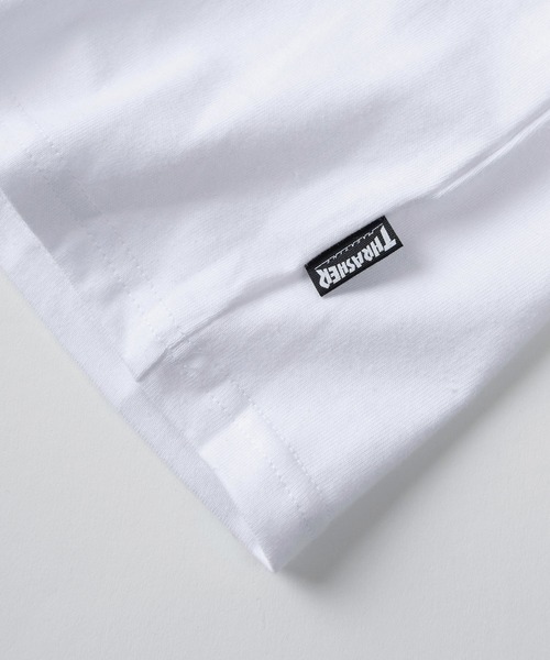 THRASHER(スラッシャー)の「【70】【THRASHER/スラッシャー】3Dファブリックロゴ ワンポイント刺繍 バックプリント クルーネックTシャツ/ショート丈有り(Tシャツ/カットソー・メンズ・ブラック系/ブラック/ホワイト系/ホワイト・XL/L/M/FREE)」の22枚目の写真