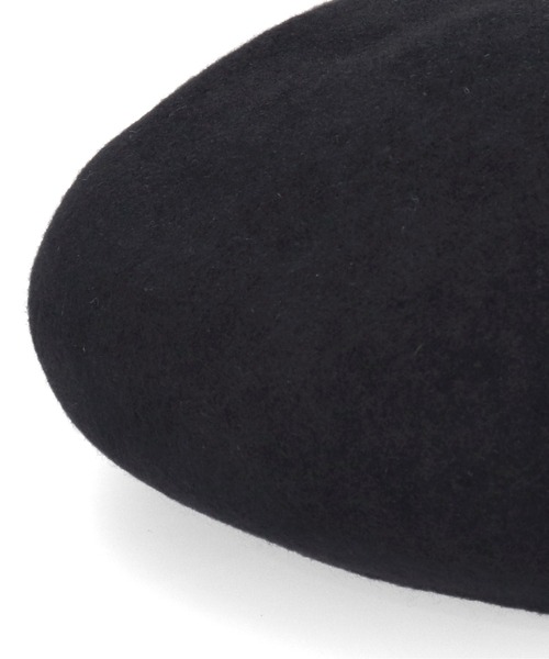 Chapeau d' O（シャポードオー）の「Chapeau d' O  Basque Mid Beret / シャポードオー（ハンチング/ベレー帽・レディース・ブラック/ベージュ/グレー/ピンク/ブラック×ホワイト/バーガンディー・M/57.5cm）」の13枚目の写真