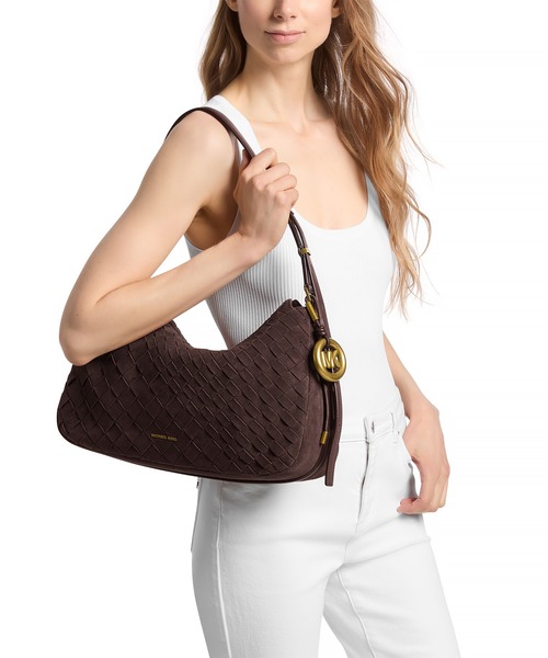 MICHAEL KORS(マイケルコース)の「NOLITA トップジップ コンバーチブル ショルダー ミディアム(ショルダーバッグ・レディース・ブラウン系・FREE)」の2枚目の写真