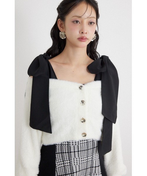 rienda(リエンダ)の「【AW先行アイテム】ジャガードニットミニセットワンピース(ワンピース・レディース・グレー系その他2/ブラック系その他2/ベージュ系その他・FREE)」の14枚目の写真