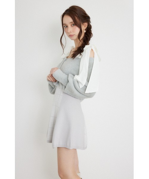 rienda(リエンダ)の「【AW先行アイテム】ジャガードニットミニセットワンピース(ワンピース・レディース・グレー系その他2/ブラック系その他2/ベージュ系その他・FREE)」の21枚目の写真