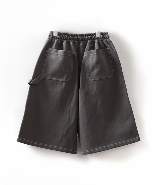 1111clothing(ワンフォークロージング)の「ボンディング ダブルニー ワイドショーツ / Bonding Double Knee Wide Shorts(その他パンツ・メンズ・チャコールグレー/ブラック/ダークグリーン・FREE)」の13枚目の写真