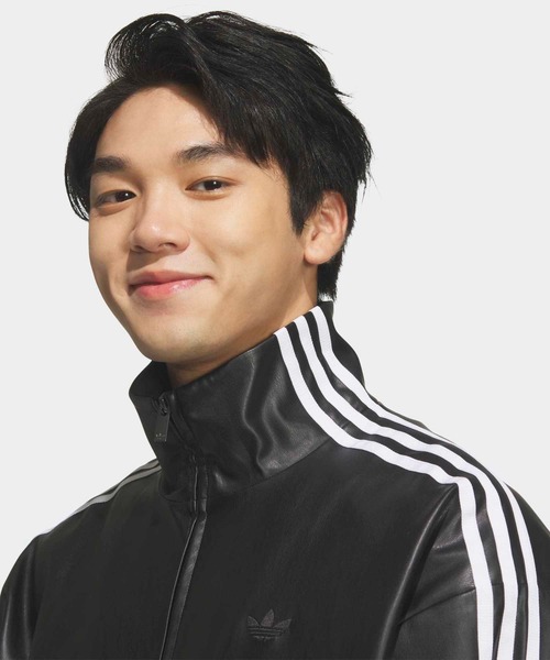 adidas(アディダス)の「プレザー3Sトラックトップ / ジャージ / アディダスオリジナルス adidas Originals(ジャージ・メンズ・ブラック・XX-LARGE/SMALL/X-LARGE/LARGE/MEDIUM/3XL/XX-SMALL/X-SMALL)」の9枚目の写真