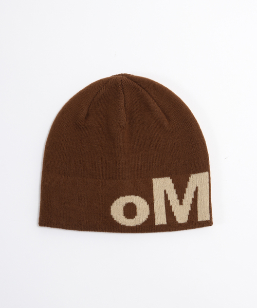 JOURNAL STANDARD(ジャーナルスタンダード)の「OMA DESIGN STUDIOS LOGO SKULL CAP(ニットキャップ/ビーニー・メンズ・ブラック/ホワイト/ブラウン/ブラック系その他/チョコ/アイボリー・FREE)」の5枚目の写真