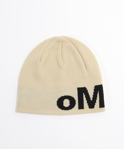 JOURNAL STANDARD(ジャーナルスタンダード)の「OMA DESIGN STUDIOS LOGO SKULL CAP(ニットキャップ/ビーニー・メンズ・ブラック/ホワイト/ブラウン/ブラック系その他/チョコ/アイボリー・FREE)」の2枚目の写真