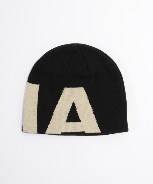 JOURNAL STANDARD(ジャーナルスタンダード)の「OMA DESIGN STUDIOS LOGO SKULL CAP(ニットキャップ/ビーニー・メンズ・ブラック/ホワイト/ブラウン/ブラック系その他/チョコ/アイボリー・FREE)」の8枚目の写真
