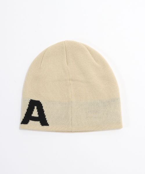 JOURNAL STANDARD(ジャーナルスタンダード)の「OMA DESIGN STUDIOS LOGO SKULL CAP(ニットキャップ/ビーニー・メンズ・ブラック/ホワイト/ブラウン/ブラック系その他/チョコ/アイボリー・FREE)」の9枚目の写真