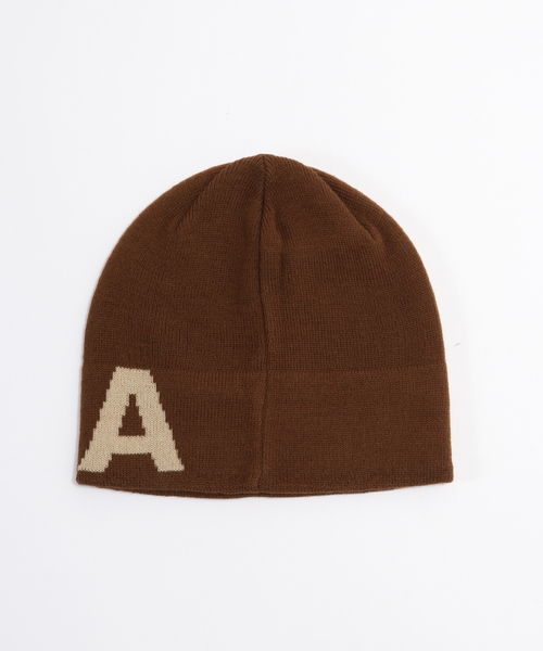 JOURNAL STANDARD(ジャーナルスタンダード)の「OMA DESIGN STUDIOS LOGO SKULL CAP(ニットキャップ/ビーニー・メンズ・ブラック/ホワイト/ブラウン/ブラック系その他/チョコ/アイボリー・FREE)」の11枚目の写真