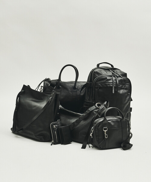 Firsthand(ファーストハンド)の「Firsthand/ファーストハンド Big Pocket Backpack / ビッグ ポケット バックパック【限定展開】(バックパック/リュック・メンズ・ブラック・ONE SIZE)」の2枚目の写真
