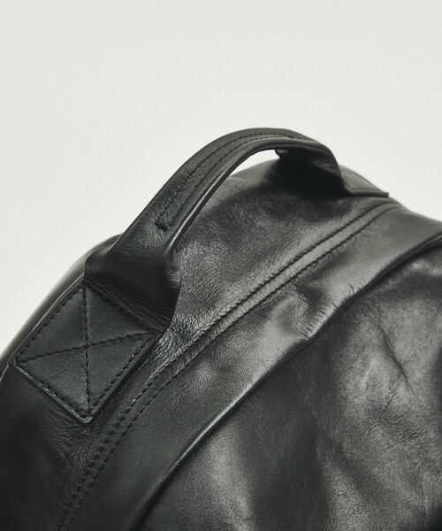 Firsthand(ファーストハンド)の「Firsthand/ファーストハンド Big Pocket Backpack / ビッグ ポケット バックパック【限定展開】(バックパック/リュック・メンズ・ブラック・ONE SIZE)」の7枚目の写真