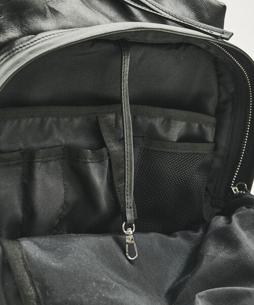Firsthand(ファーストハンド)の「Firsthand/ファーストハンド Big Pocket Backpack / ビッグ ポケット バックパック【限定展開】(バックパック/リュック・メンズ・ブラック・ONE SIZE)」の17枚目の写真