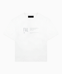 INFO ヘビーウェイトクロップ半袖Tシャツ [ホワイト]
