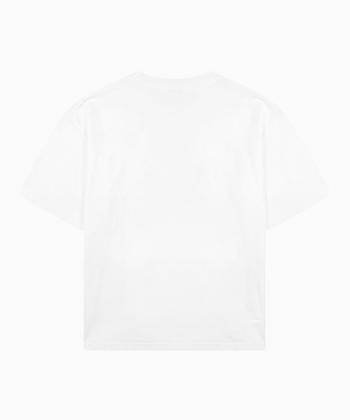 MOON FAIRY（ムーンフェアリー）の「INFO ヘビーウェイトクロップ半袖Tシャツ [ホワイト]（Tシャツ/カットソー・レディース・その他・X-LARGE/MEDIUM/LARGE）」の2枚目の写真