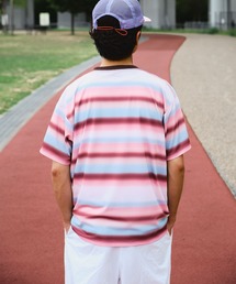 Gymphlex | クルーネック 半袖 ボーダーTシャツ MEN