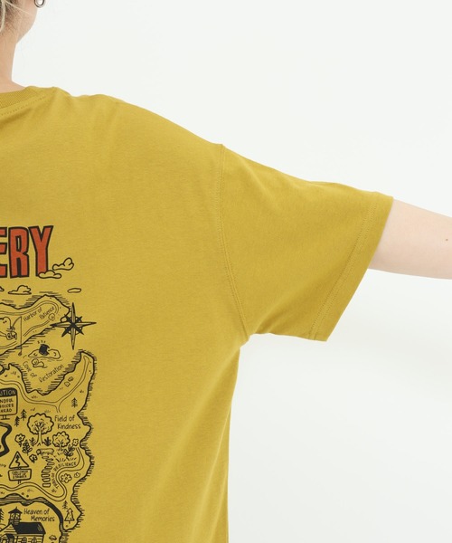 HEART MARKET(ハートマーケット)の「旅立ちハトマっちプリントチュニック(Tシャツ/カットソー・レディース・レッド/チャコール/オートミール/イエロー・FREE)」の9枚目の写真