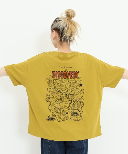 HEART MARKET(ハートマーケット)の「旅立ちハトマっちプリントチュニック(Tシャツ/カットソー・レディース・レッド/チャコール/オートミール/イエロー・FREE)」の10枚目の写真
