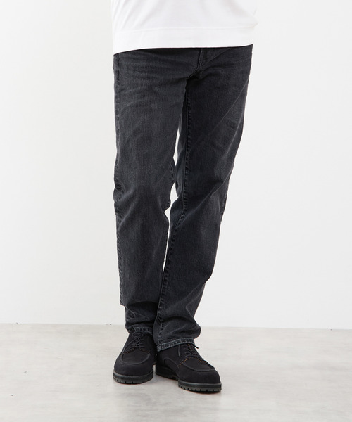 MEN'S MELROSE(メンズメルローズ)の「《別注》【RED CARD/レッドカード】BASS(デニムパンツ・メンズ・ブラック・3/2/4)」の1枚目の写真