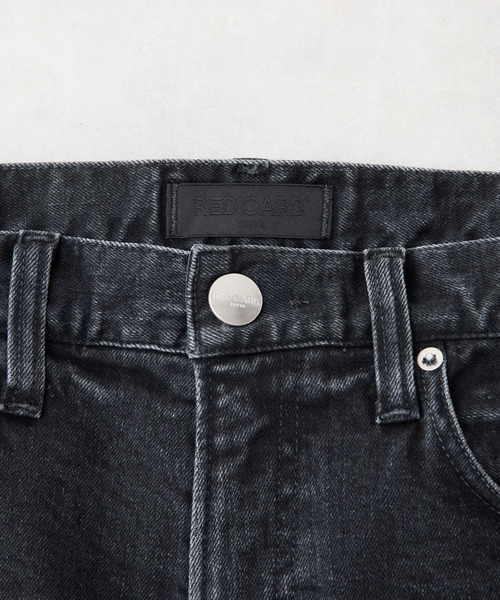 MEN'S MELROSE(メンズメルローズ)の「《別注》【RED CARD/レッドカード】BASS(デニムパンツ・メンズ・ブラック・3/2/4)」の10枚目の写真