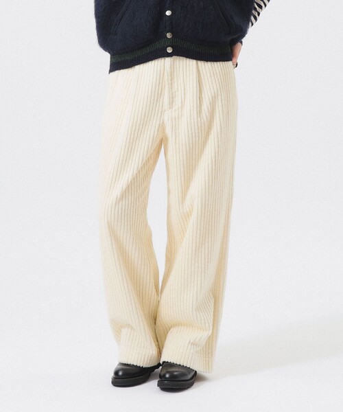 BEAMS BOY(ビームスボーイ)の「コード スラックス(スラックス・レディース・ホワイト系その他7/ブラック・0/1)」の6枚目の写真