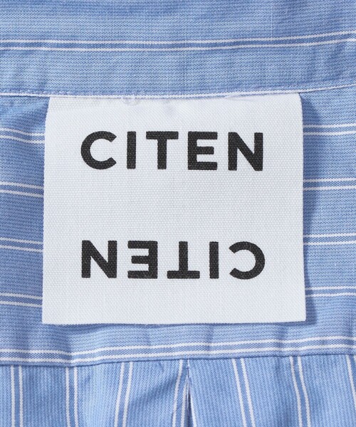 CITEN(シテン)の「<CITEN>ストライプスタンダードシャツ(シャツ/ブラウス・メンズ・ライラック/ライトブルー・L/M/S)」の20枚目の写真