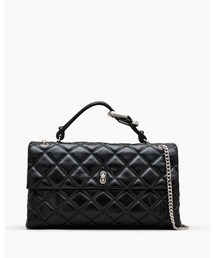 THE QUILTED XL DUAL CONVERTIBLE SHOULDER BAG/ザ キルテッド レザー デュアル バッグ チェーン ショルダー エクストララージ