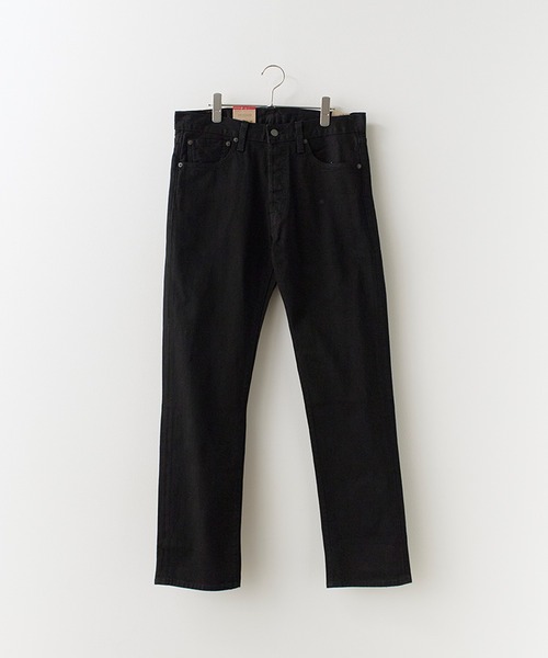 Levi's(リーバイス)の「LEVI'S/リーバイス 501 ORIGINAL 501 オリジナルジーンズ デニムパンツ ジーパン ストレートシルエット 2026年 夏 夏服 秋服(デニムパンツ・メンズ・ブラック・36inch)」の1枚目の写真