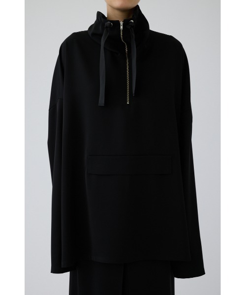 RIM.ARK（リムアーク）の「Classy long anorak（シャツ/ブラウス・レディース・ブラック/ホワイト/グレー・FREE）」の4枚目の写真