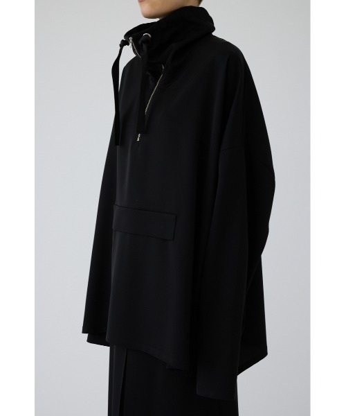 RIM.ARK（リムアーク）の「Classy long anorak（シャツ/ブラウス・レディース・ブラック/ホワイト/グレー・FREE）」の5枚目の写真