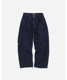 Painter cargo denim pants / Indigo