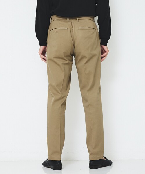 ABAHOUSE GRAY(アバハウスグレイ)の「【新定番】ツイル ストレッチ テーパード チノパンツ(チノパンツ・メンズ・ベージュ/カーキ/ネイビー/ブラック/ホワイト・44/46/48/50)」の11枚目の写真